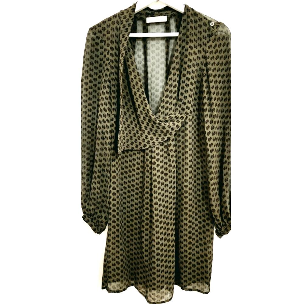 Mara Hoffman Silk Sheer Dress S-M
